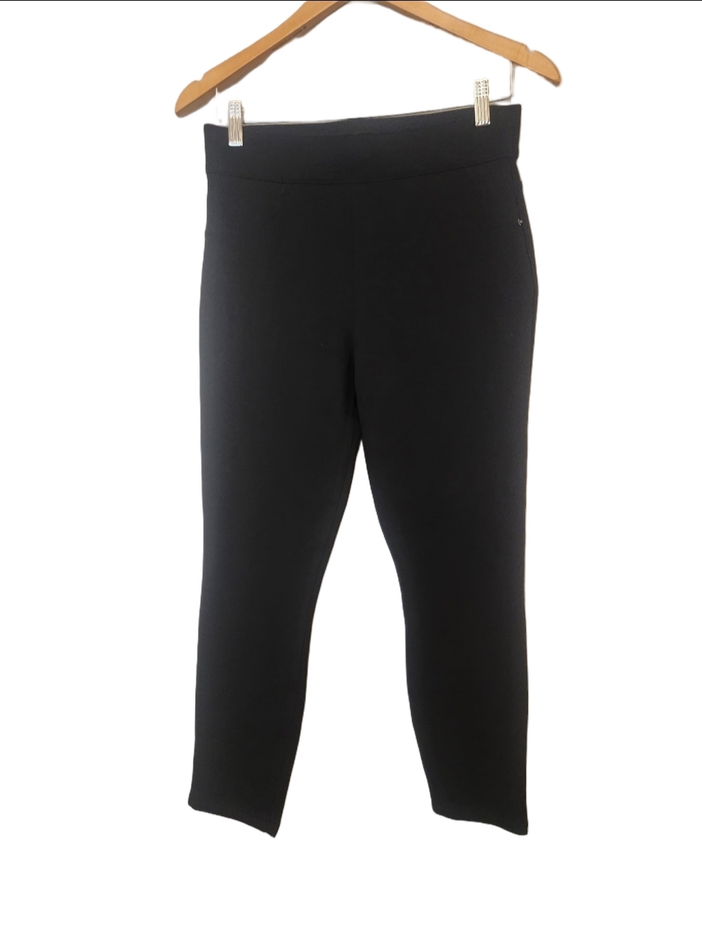SPANX The Perfect Pant | Black Smoothing Ponte Ankle Leggings | MP Tummy Control